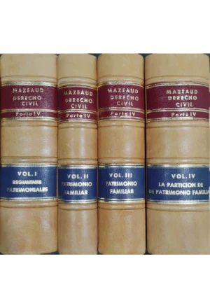LECCIONES DE DERECHO CIVIL HERMANOS MAZEAUD 16 TOMOS