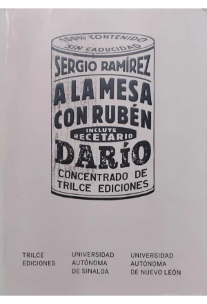 A LA MESA CON RUBEN DARIO INCLUYE RECETARIO