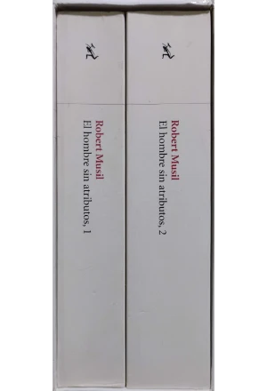 EL HOMBRE SIN ATRIBUTOS 2 TOMOS