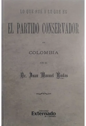 EL PARTIDO CONSERVADOR EN COLOMBIA