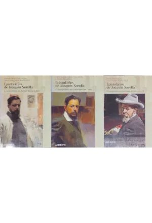 EPISTOLARIOS DE JOAQUIN SOROLLA 3 TOMOS