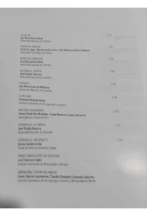 AREAS ARQUEOLOGICAS PROTEGIDAS DE COLOMBIA