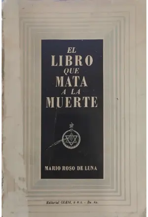 EL LIBRO QUE MATA A LA MUERTE