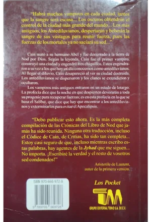 LA BIBLIA DE LOS VAMPIROS EL LIBRO DE NOD