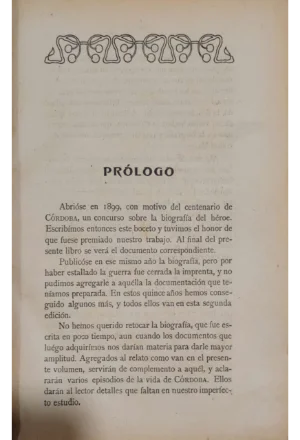BIOGRAFIA DE CORDOBA