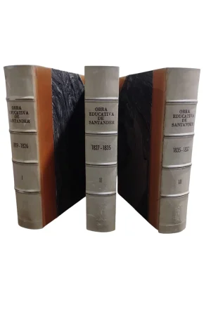 OBRA EDUCATIVA DE SANTANDER 3 TOMOS