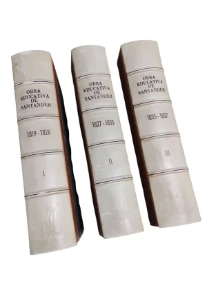 OBRA EDUCATIVA DE SANTANDER 3 TOMOS