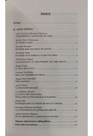 LA CRITICA LITERARIA EN LA PRENSA