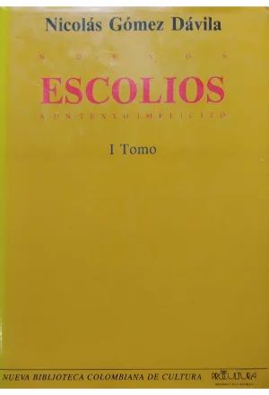 NUEVOS ESCOLIOS A UN TEXTO IMPLICITO DOS TOMOS