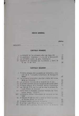 HISTORIA DE LA AVIACION EN COLOMBIA