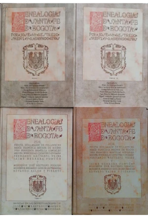 GENEALOGIAS DE SANTA FE DE BOGOTA 10 TOMOS