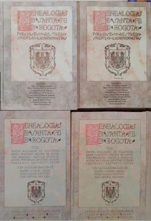 GENEALOGIAS DE SANTA FE DE BOGOTA 10 TOMOS