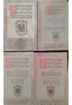 GENEALOGIAS DE SANTA FE DE BOGOTA 10 TOMOS