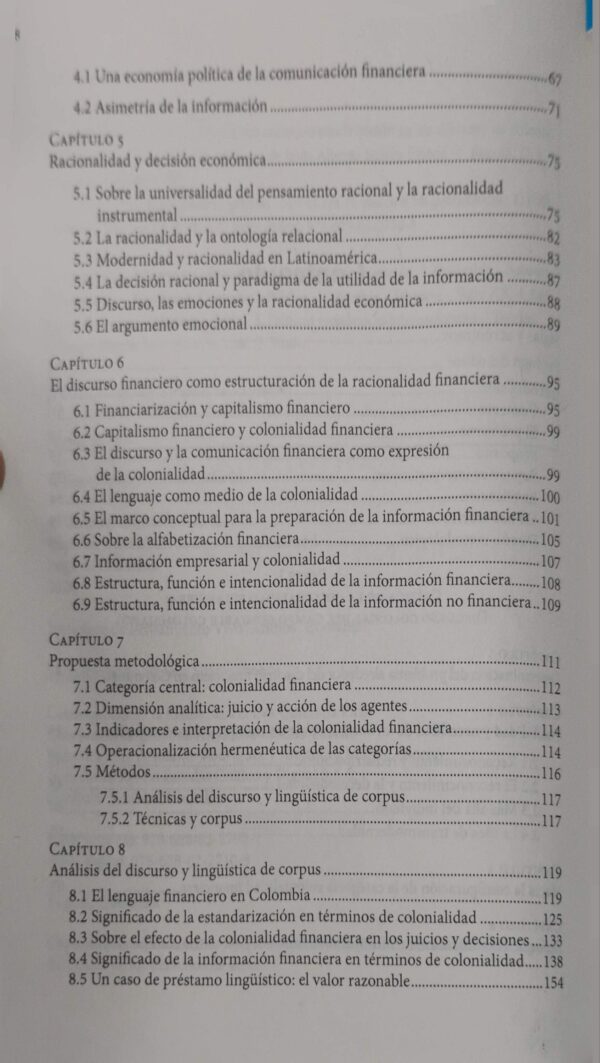 DISCURSO FINANCIERO EN COLOMBIA: SU CONEXIÓN CON LA ACCIÓN EN UN CONTEXTO DE COLONIALIDAD