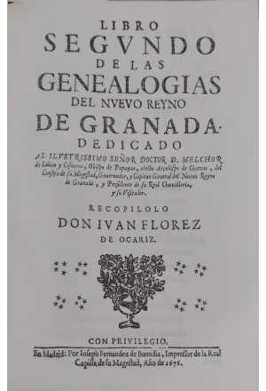 GENEALOGIAS DEL NUEVO REINO DE GRANADA 2 TOMOS