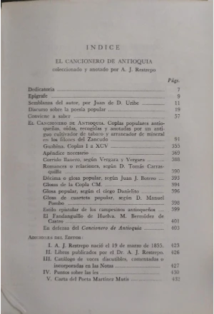CANCION3.jfif EL CANCIONERO DE ANTIOQUIA FOLKLORE ANTIOQUIA CALDAS