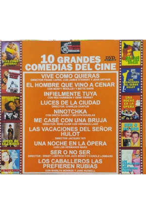 10 GRANDES COMEDIAS DEL CINE 6 DVD
