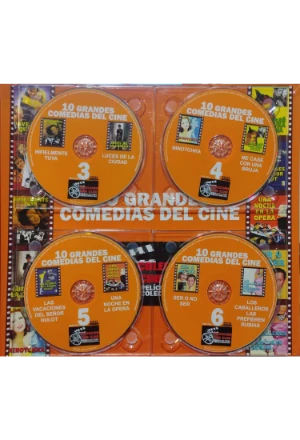 DVDCOMEDIAS2.jfif 10 GRANDES COMEDIAS DEL CINE 6 DVD