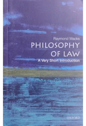 PHILOSOPHY OF LAW A VERY SHORT INTRODUCTION